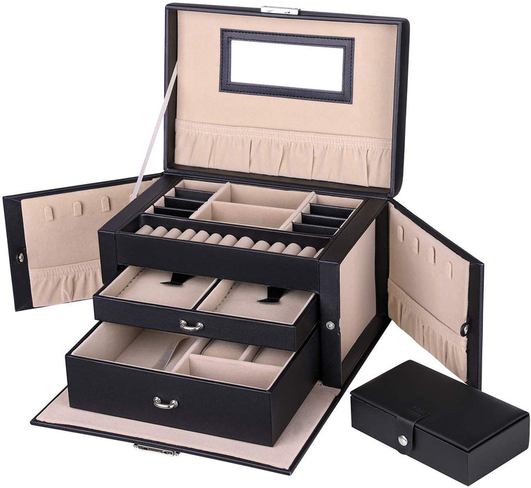 MDM Jewellery Box Black   boutique-discount-malta.myshopify.com My Discount Malta