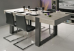 LARIAT Dining table for 8 to 10 people industrial style - My Discount Malta