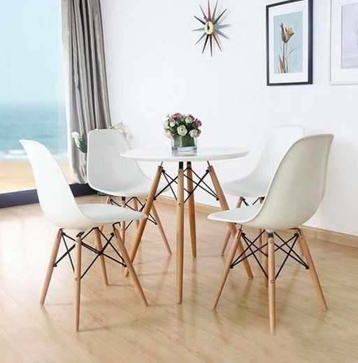 BRAKKA - 4 Dining Chairs Nordic Style - My Discount Malta