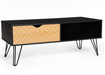 LEON Vintage coffee table with graphic patterns   Coffee Table boutique-discount-malta.myshopify.com My Discount Malta