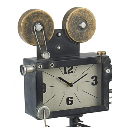 Charles cinema table clock