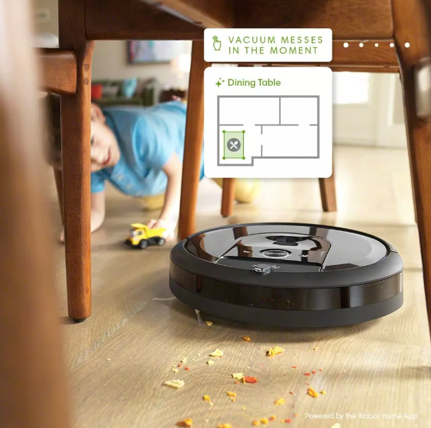 Wi-Fi® Connected Roomba® i7+ Self-Emptying Robot Vacuum