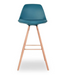 Elya set of 4 colourful bar stools