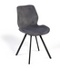 Samuel Gray Chairs with black feet