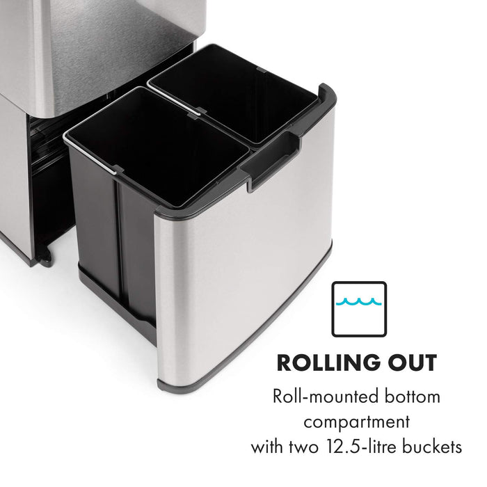 72L Recycling Bin With Sensor