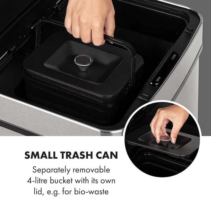 72L Recycling Bin With Sensor