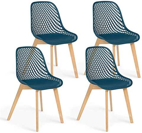LILLA -  Set of 4 Scandinavian Design Chairs