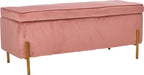 storage bench pink