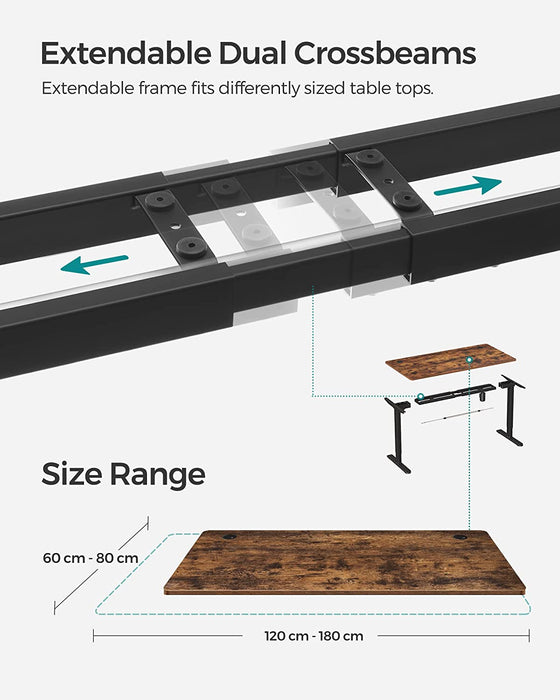 MDM Electric Sit-Stand Desk with Height Adjustable
