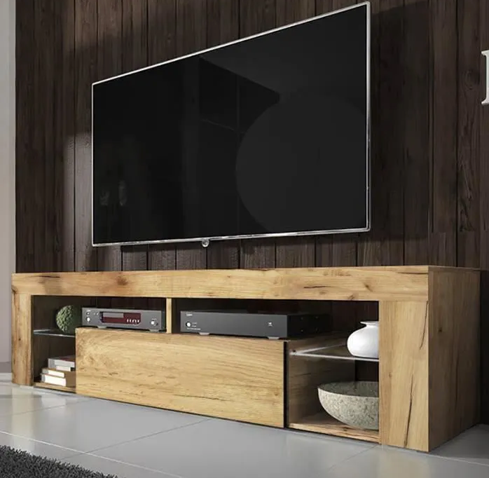Bianca TV cabinet with Storage for Living Room - Various colours available - Led option
