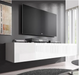 White Floating Tv Unit with storage