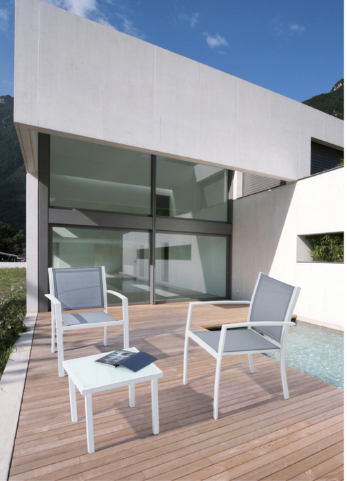 Bizzotto Auri Outdoor Armchairs and Coffee Table