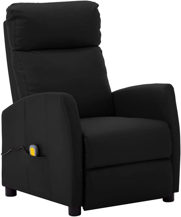 black electric armchair 
