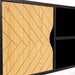 Vintage Leon collection tv unit close up feather effect