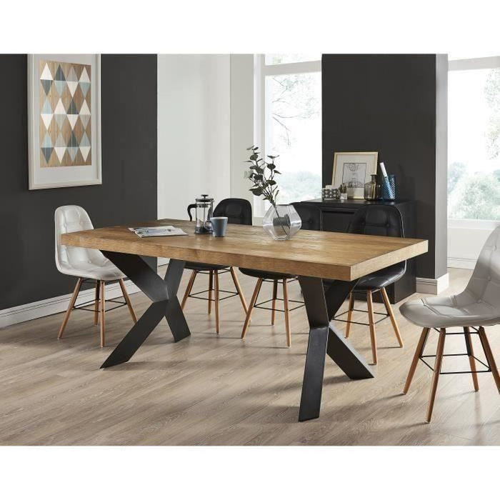 Palat Dining Table - Industrial Style