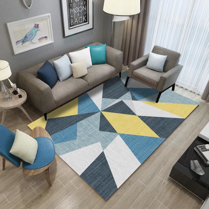 Geometric Scandinavian Style Carpet - Dimensions 160cms x 230cms