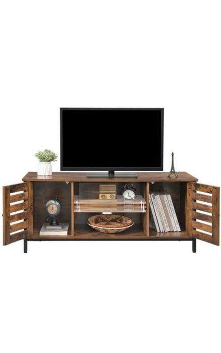 Industrial Style TV cabinet - Wooden and Metal features - Cabinets and Shelves