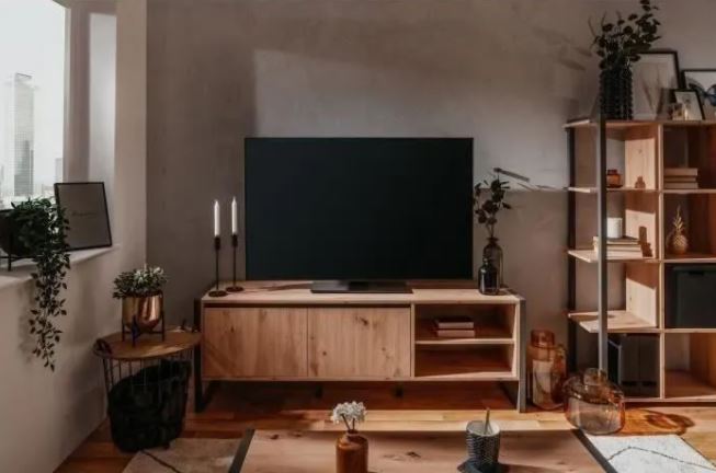 Chicago Industrial Style TV Cabinet