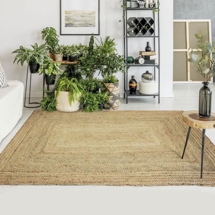 jute natural carpet ambience