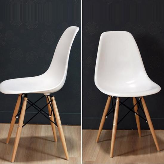 BRAKKA - 4 Dining Chairs Nordic Style - My Discount Malta