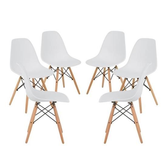 BRAKKA - 6 Dining Chairs Nordic Style   Dining Chairs boutique-discount-malta.myshopify.com My Discount Malta