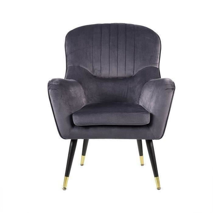 Chic Topaz Grey Armchair