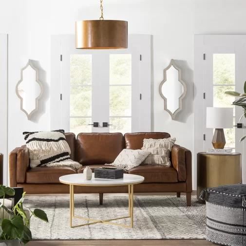 Round Coffee Table - Contemporary Style - Perfect for any Room