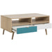 Coffee table 2 shelves 2 drawers