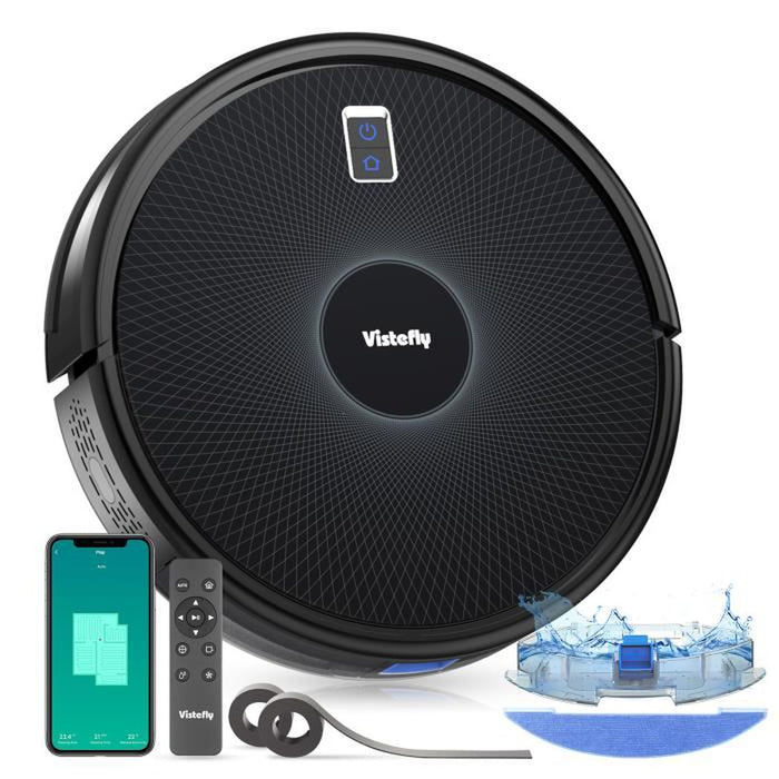 Vistefly M303 Robot Vacuum Cleaner Wet n Dry